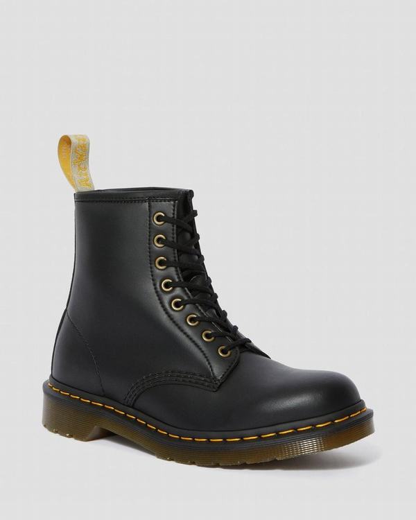 Dr Martens Dámské Kotníkové Boty Vegan 1460 Černé, CZ-382975